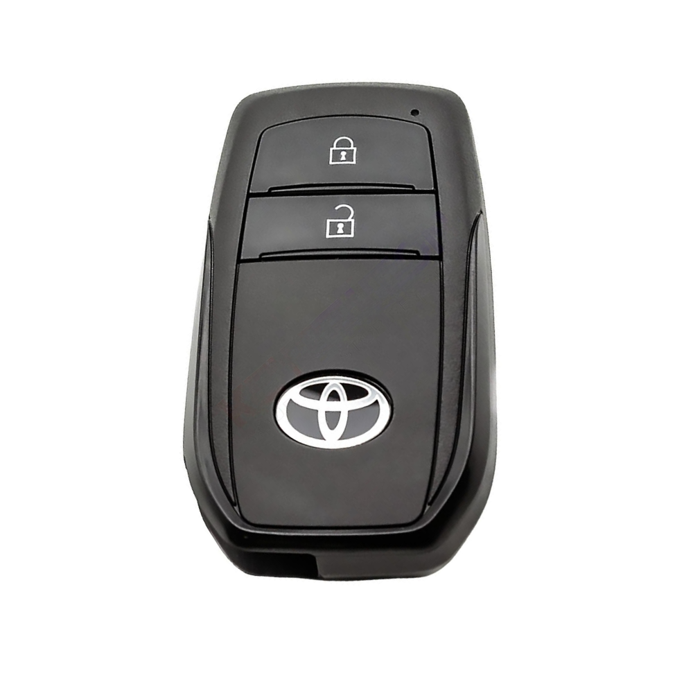 Case para Toyota Hilux, Land Cruiser 200, Camry, Corolla, RAV4, SW4, 2 Botões - Kapzy
