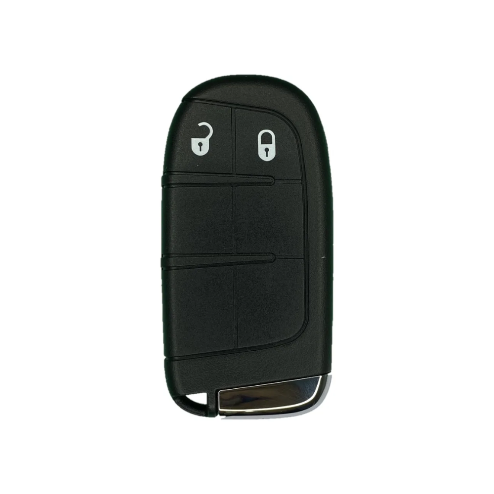 Case para Jeep Renegade, Compass, Grand Cherokee e para Dodge Ram 1500, Journey E Fiat Toro, FastBack, Pulse (2 Botões) - Kapzy