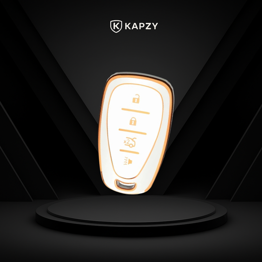 Case para Chevrolet Camaro, Cruze, Malibu, Sonic, Tracker, Equinox 4 Botões - Kapzy
