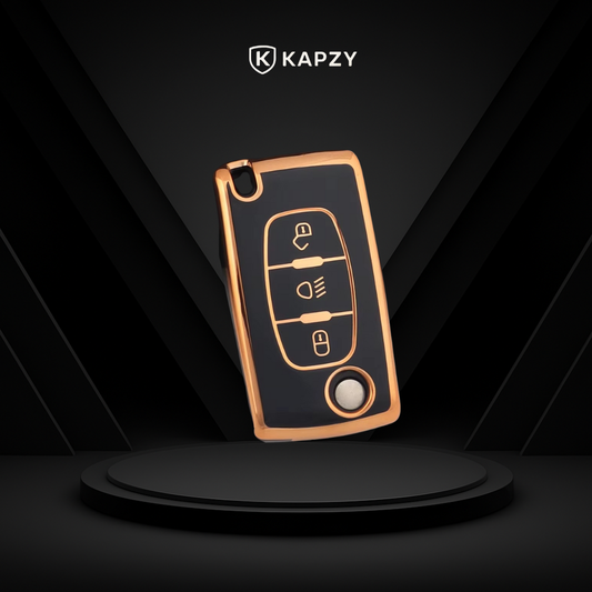 Case para Peugeot - 406 407 408 (Botão do Farol) - Kapzy
