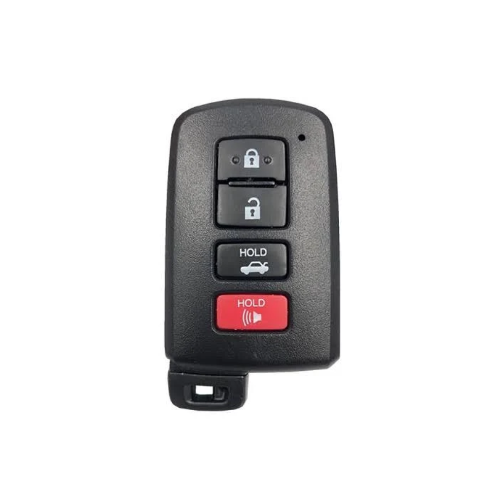 Case para Toyota Corolla, RAV4, SW4, Hilux, 4 Botões - Kapzy