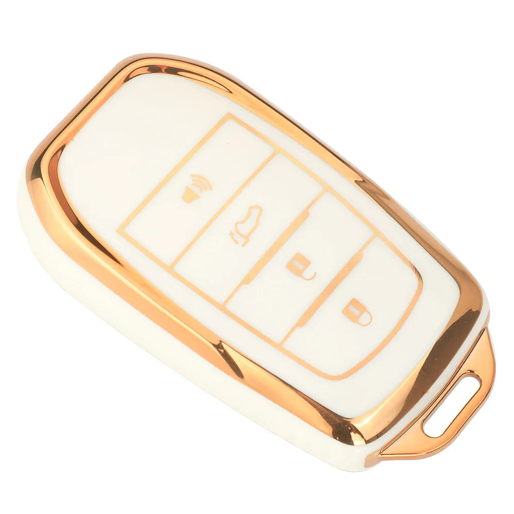 Case para Toyota Hilux, Land Cruiser 200, Camry, Corolla, RAV4, SW4, 4 Botões - Kapzy