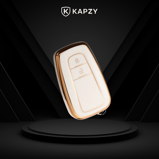Case para Toyota Prius, Camry, Corolla, RAV4, Etios, Yaris, Hillux, Sw4 (2 Botões)- Kapzy