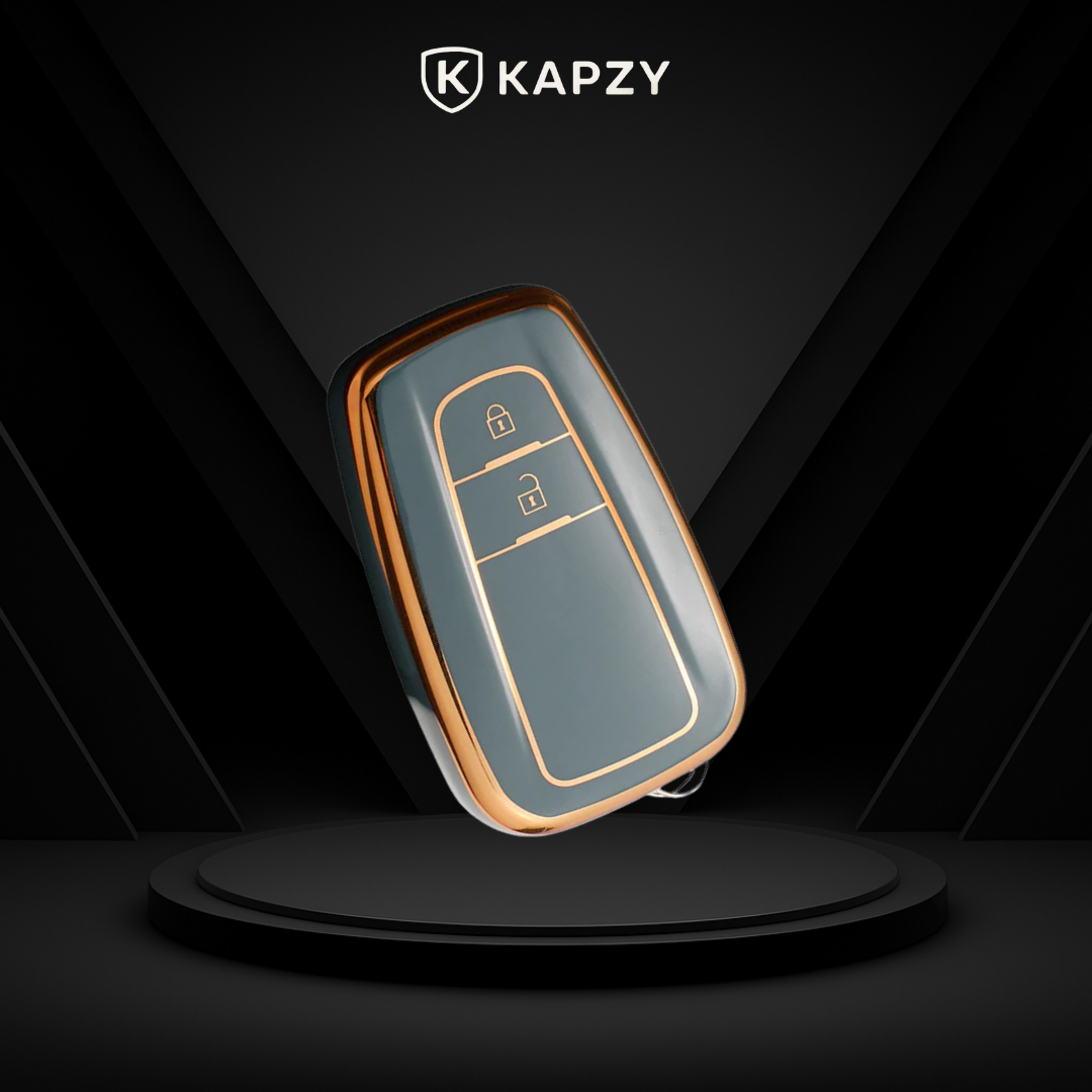 Case para Toyota Prius, Camry, Corolla, RAV4, Etios, Yaris, Hillux, Sw4 (2 Botões)- Kapzy