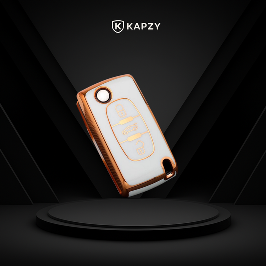 Case para Peugeot - 406 407 408 (Botão Porta Mala) - Kapzy