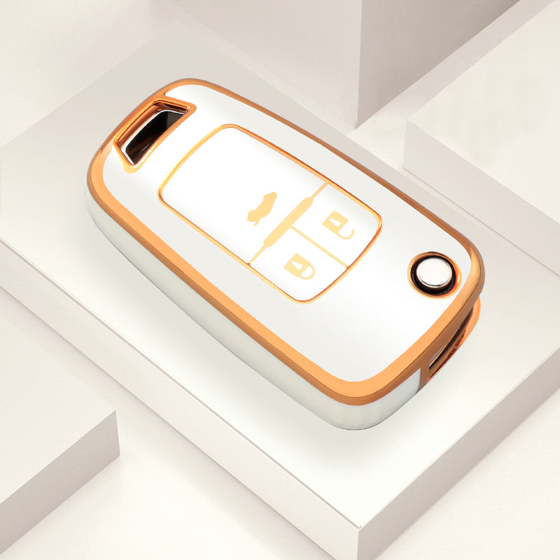 Case para Chevrolet Cruze, Tracker, Onix, S10, Malibu, Captiva, cobalt, prisma, Sonic  3 botões