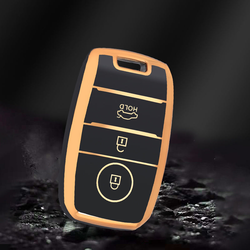 Case para KIA Sportage, Cerato, Optima, RIO, Picanto, Soul, Sorento, Sedona (3 Botões) - Kapzy