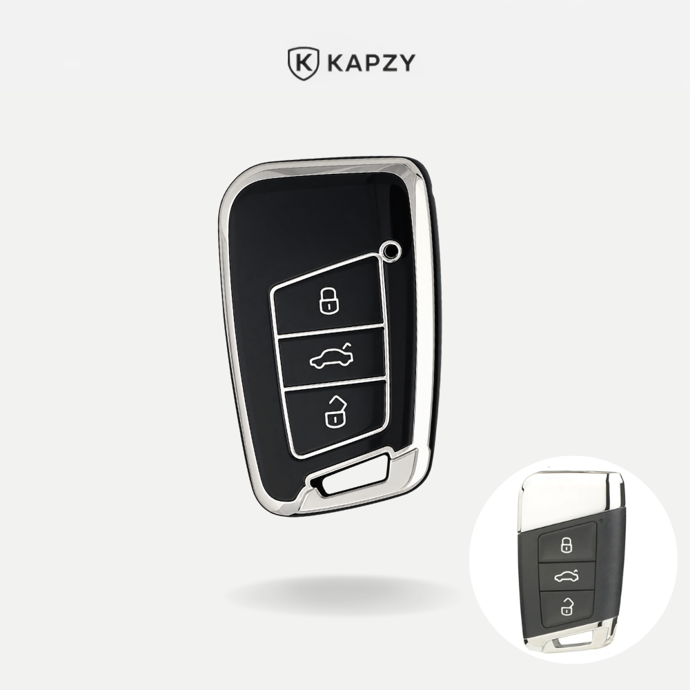 Case para Volkswagen Chave Presencial 3 Botões Passat - Kapzy