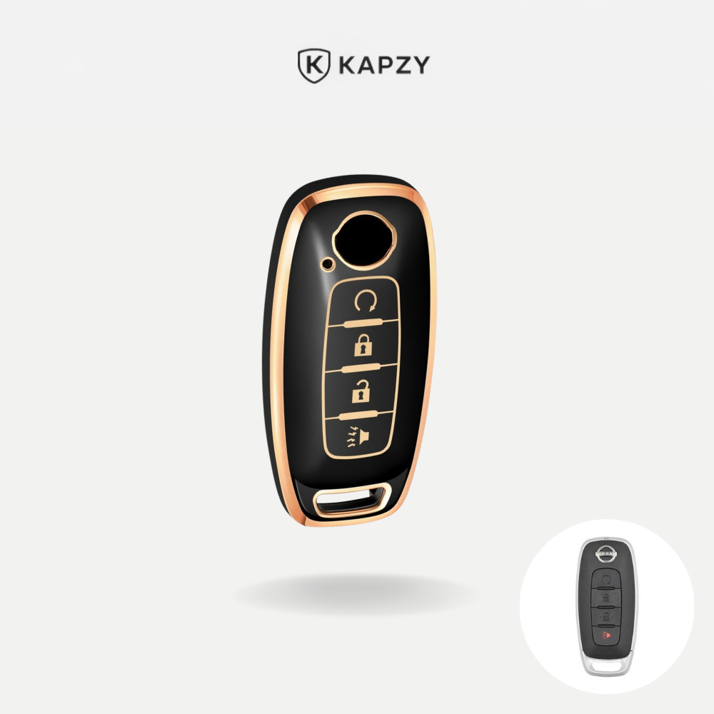 Case para Nissan Sentra, Versa, Kicks, Sentra Presença 4 Botões (Modelo 02) - Kapzy