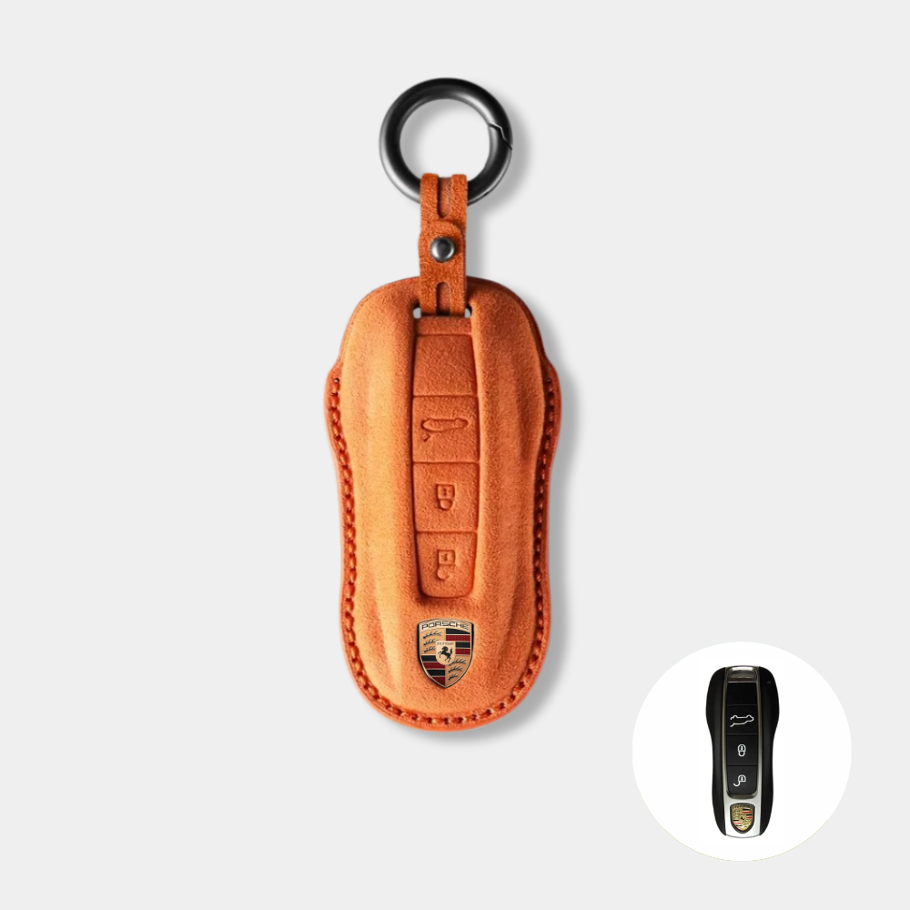 Case Suede Collection para Chave Porsche - Kapzy