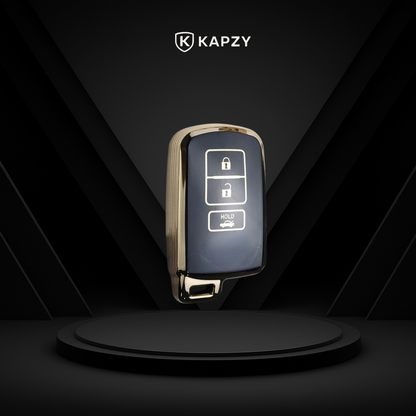 Case para Toyota Corolla, RAV4, SW4, Hilux, 3 Botões - Kapzy