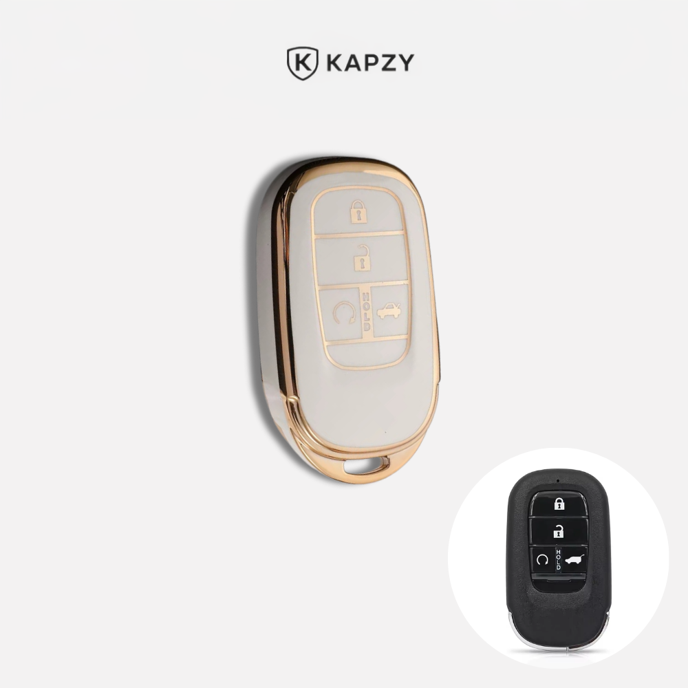 Case para Honda Civic, HR-V, Accord, Zrv, Crv 4 Botões - Kapzy