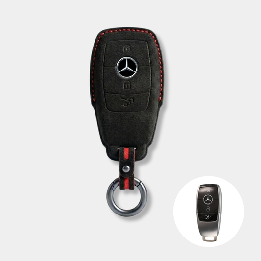 Case Suede Collection para Chave Mercedes Benz  - Kapzy