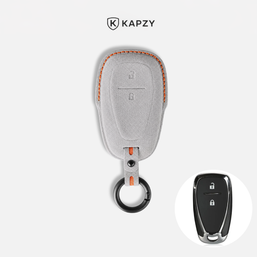 Case Suede Collection para Chave Chevrolet Presença 2 Botões - Kapzy