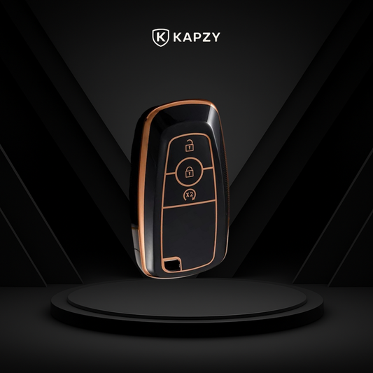 Case para Ford Edge, Focus, Fusion, Mustang, Explorer, Ecosport 3 Botões - Kapzy