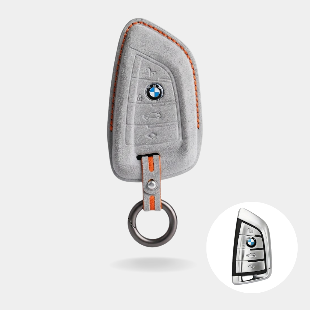 Case Suede Collection para Chave Presencial BMW - Kapzy