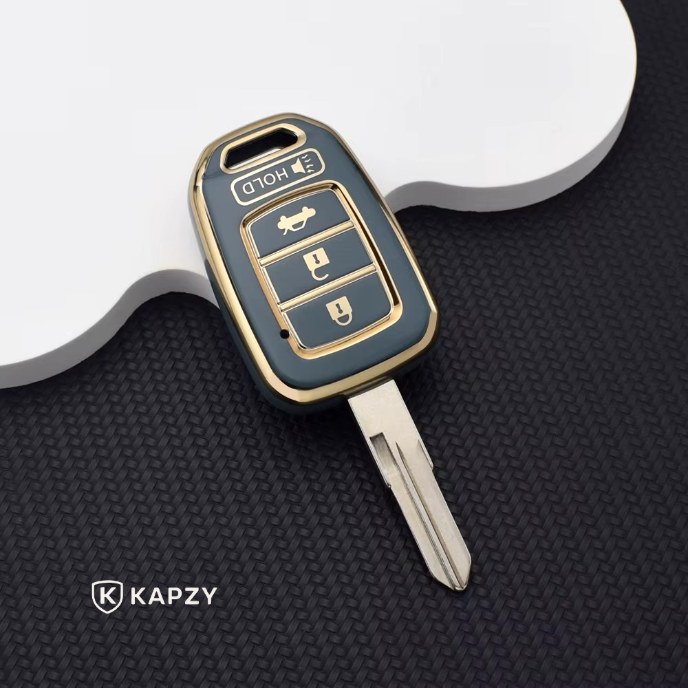 Case para Honda Fit, Civic, HR-V, Accord, Wrv, Zrv, Crv 4 Botões - Kapzy