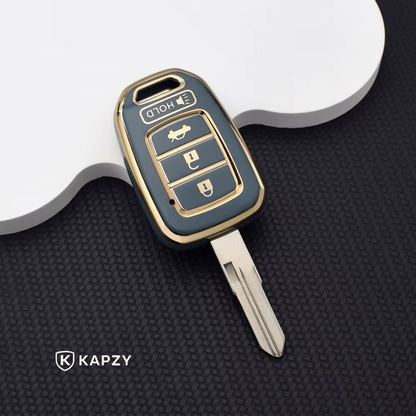 Case para Honda Fit, Civic, HR-V, Accord, Wrv, Zrv, Crv 4 Botões - Kapzy