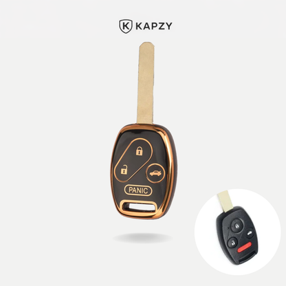 Case para Honda Civic, Accord, CR-V (4 Botões) - Kapzy