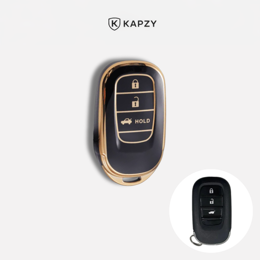 Case para Honda Civic, Accord, CR-V, HR-V, ZR-V 3 Botões (Porta-Malas) - Kapzy