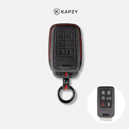 Case Suede Collection para Chave Volvo - Kapzy