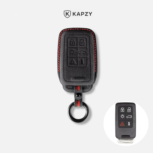 Case Suede Collection para Chave Volvo - Kapzy