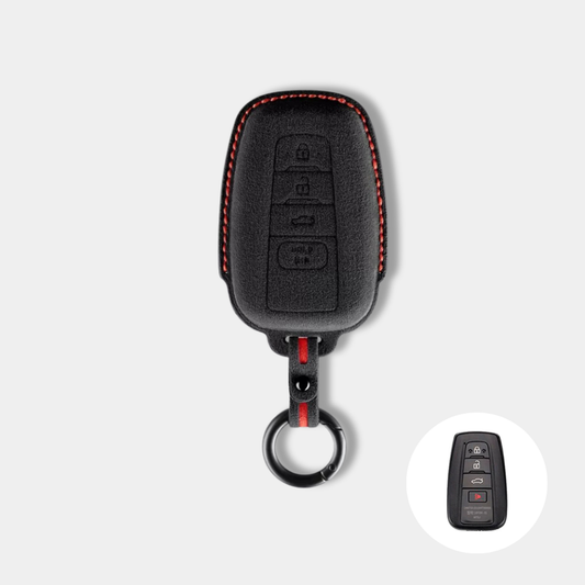 Case Suede Collection para Chave Toyota Presença (4 Botões) - Kapzy