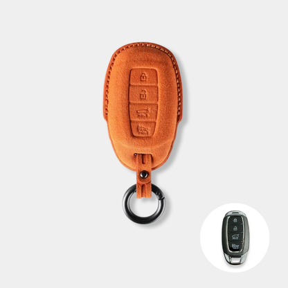 Case Suede Collection para Chave Hyundai Presença (4 Botões) - Kapzy