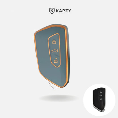 Case para Volkswagen Chave Presencial 3 Botões  - Kapzy