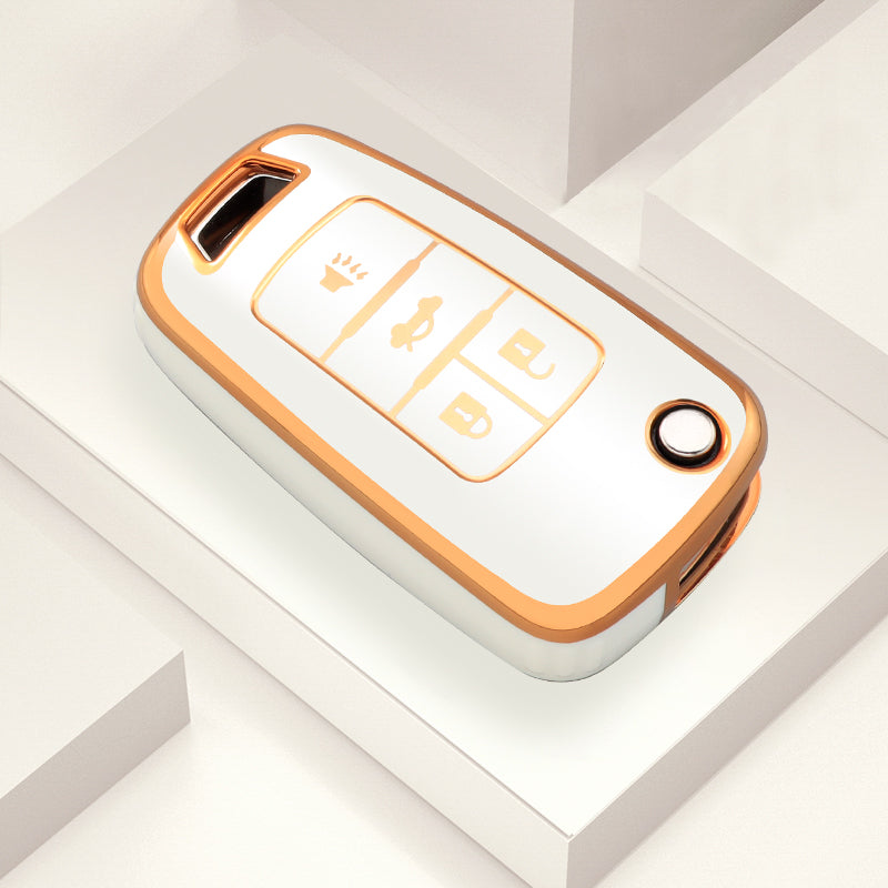 Case para Chevrolet Cruze, Tracker, Onix, S10, Malibu, Captiva, cobalt, prisma, Sonic (4 botões)