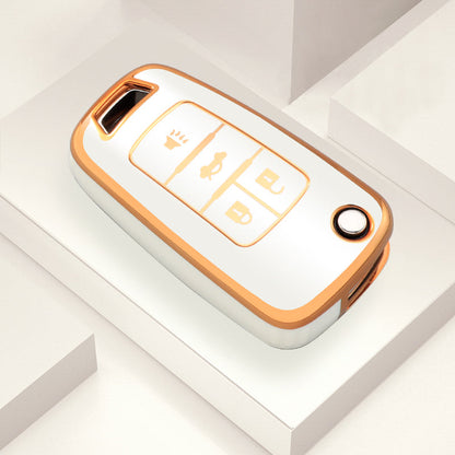 Case para Chevrolet Cruze, Tracker, Onix, S10, Malibu, Captiva, cobalt, prisma, Sonic (4 botões)