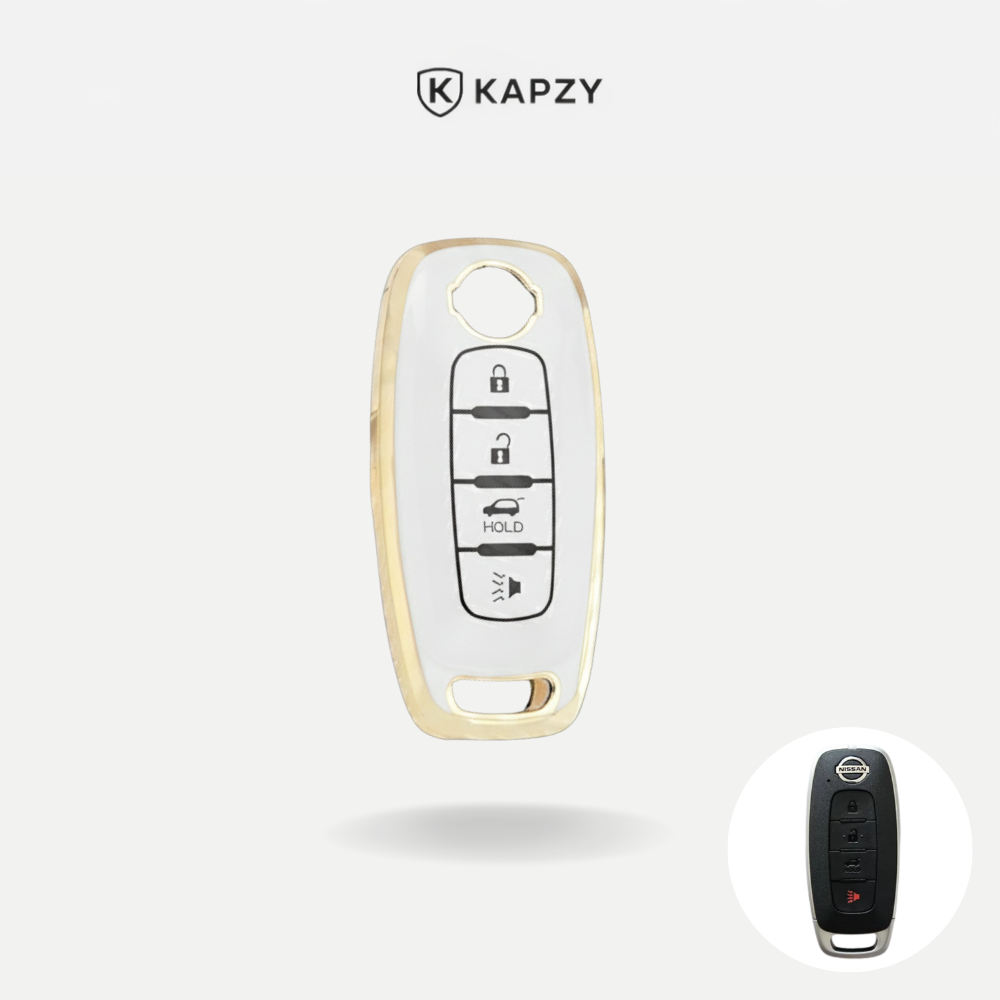 Case para Nissan Sentra, Versa, Kicks, Sentra Presença 4 Botões (Modelo 01) - Kapzy