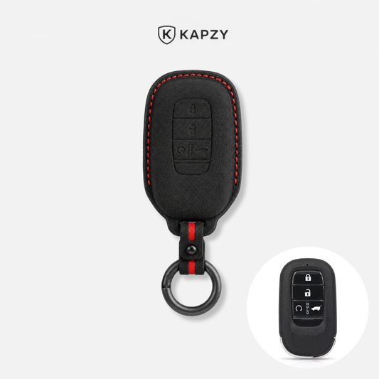 Case Suede Collection para Chave Honda Presença 4 Botões - Kapzy