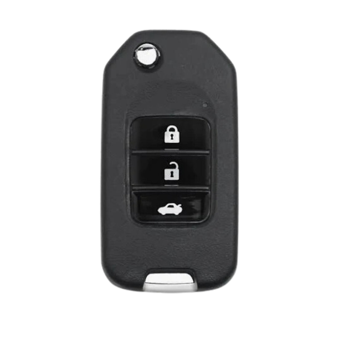 Case para Honda Civic, HRV, CR-V, Accord, Fit, City Canivete 3 Botões - Kapzy