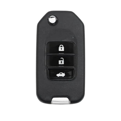 Case para Honda Civic, HRV, CR-V, Accord, Fit, City Canivete 3 Botões - Kapzy