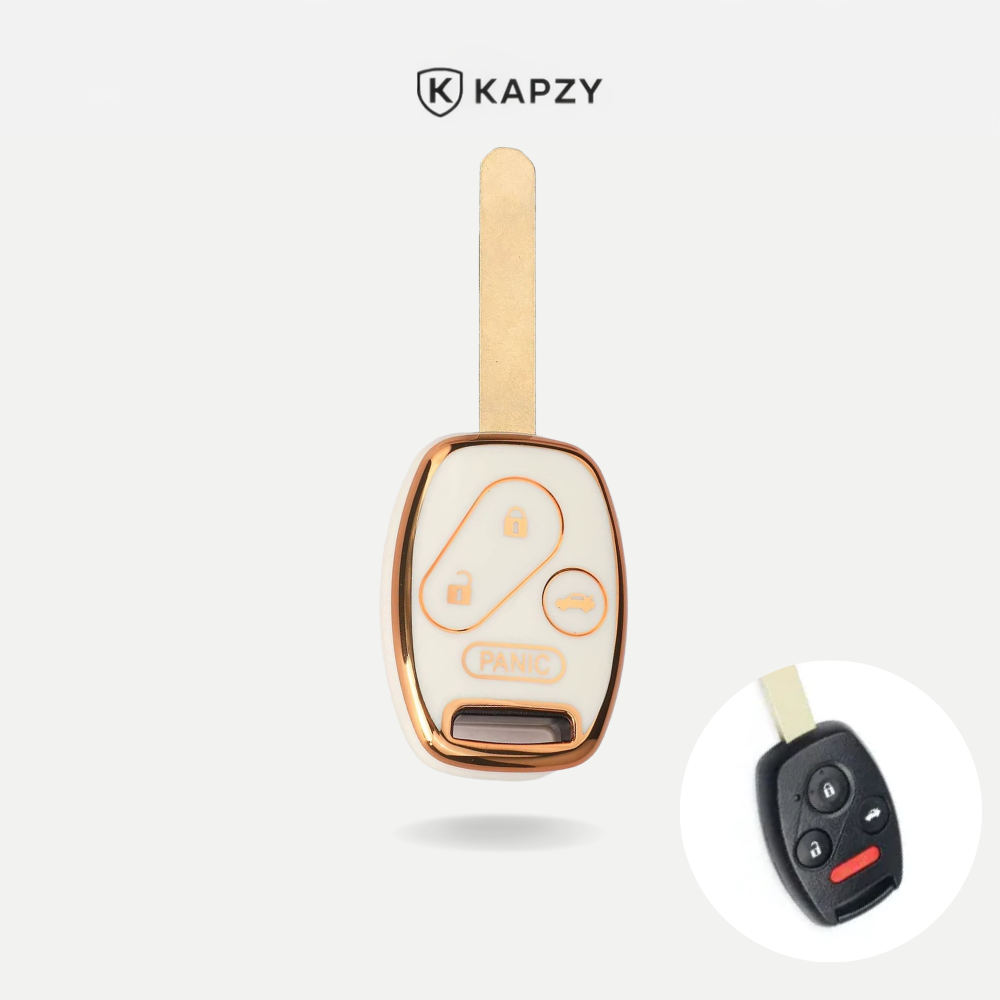 Case para Honda Civic, Accord, CR-V (4 Botões) - Kapzy