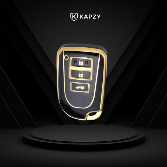 Case para Toyota Yaris, Corolla, RAV4, SW4, Hilux, 3 Botões - Kapzy
