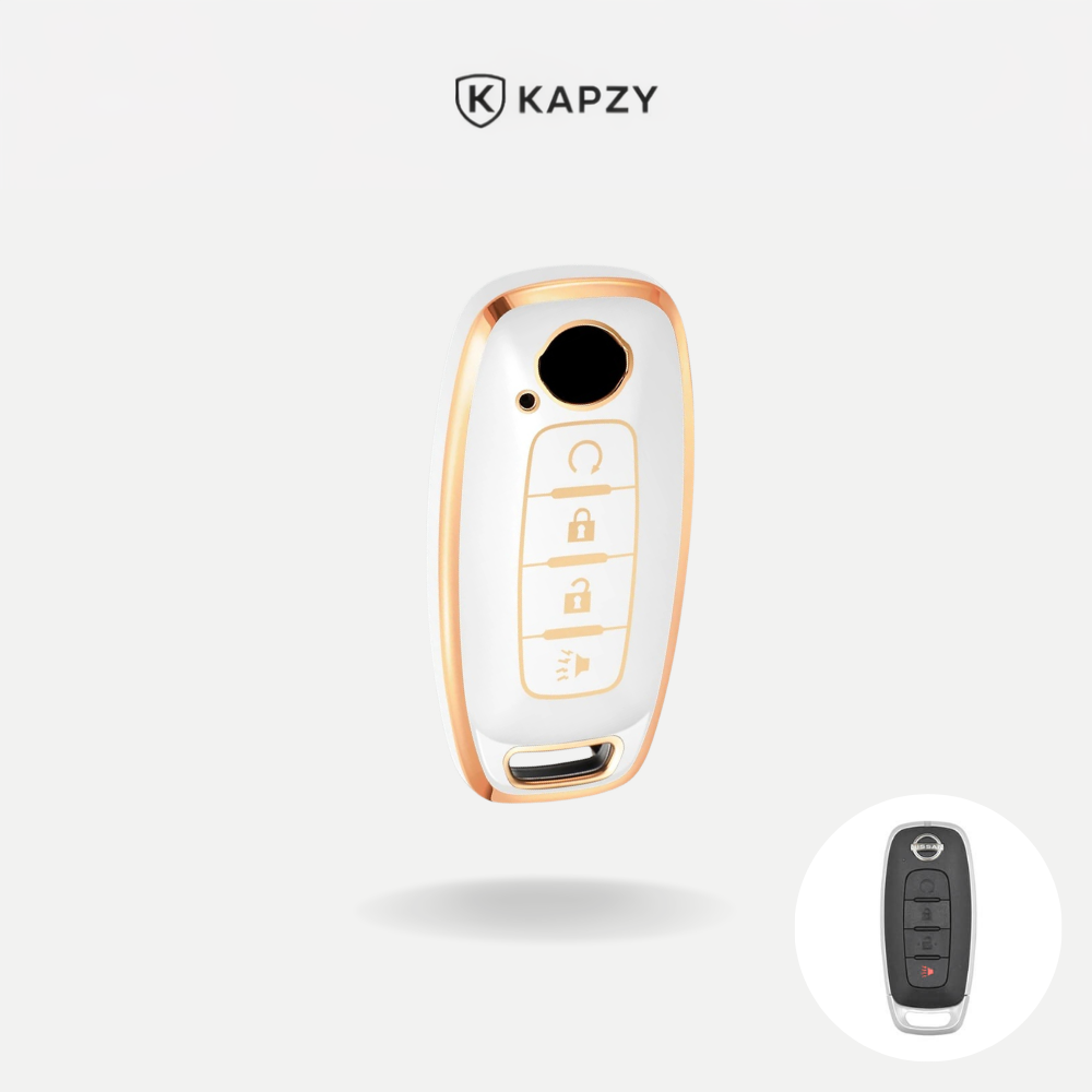 Case para Nissan Sentra, Versa, Kicks, Sentra Presença 4 Botões (Modelo 02) - Kapzy