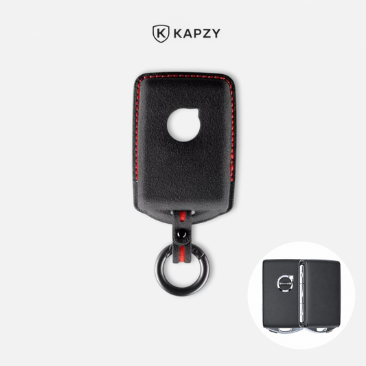 Case Suede Collection para Chave Volvo (Modelo 01) - Kapzy