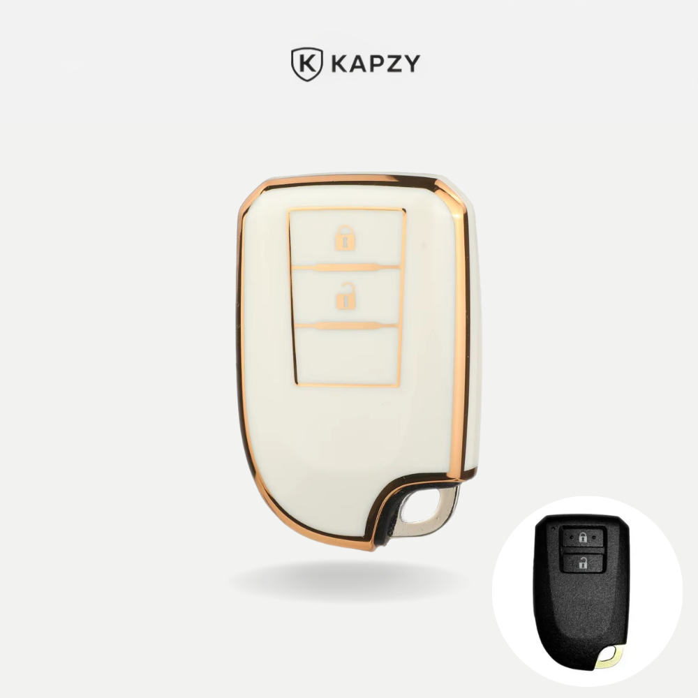 Case para Toyota Yaris, Corolla, RAV4, SW4, Hilux, 2 Botões - Kapzy