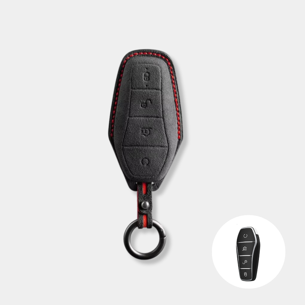 Case Suede Collection para Chave BYD - Kapzy