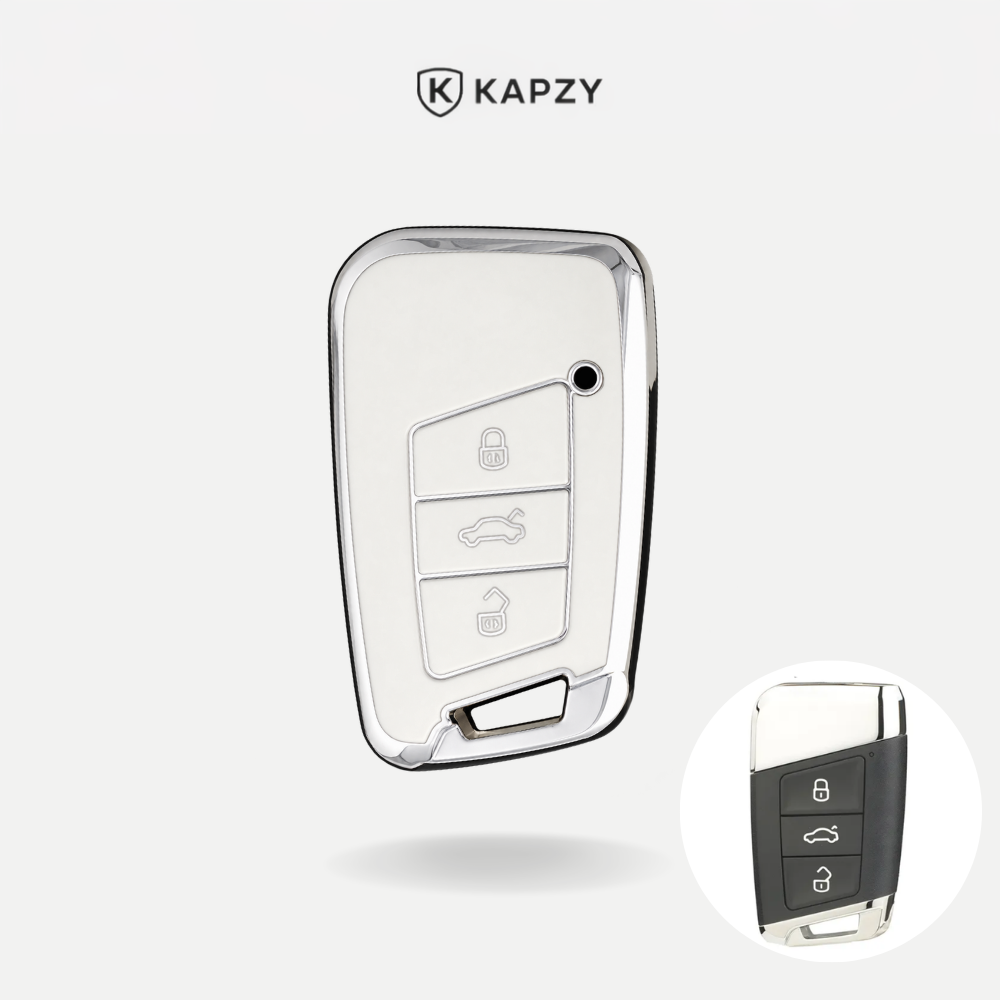 Case para Volkswagen Chave Presencial 3 Botões Passat - Kapzy