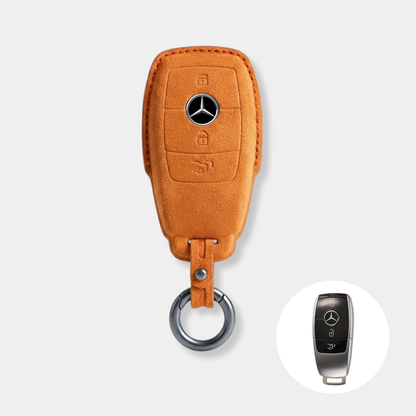 Case Suede Collection para Chave Mercedes Benz  - Kapzy