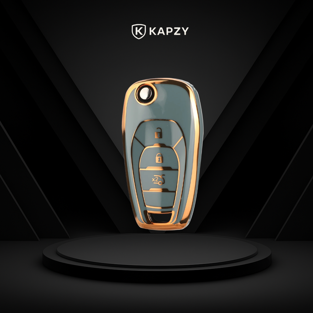 Case para Chevrolet Onix, Spin, Cruze, Tracker 3 botões - Kapzy