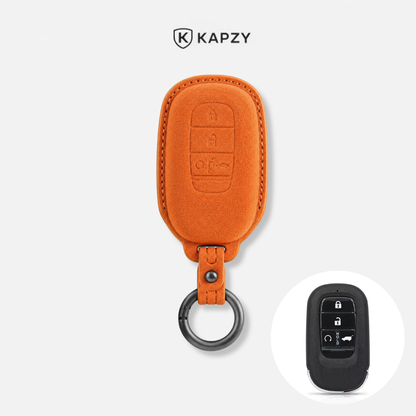 Case Suede Collection para Chave Honda Presença 4 Botões - Kapzy