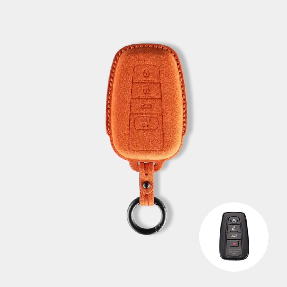 Case Suede Collection para Chave Toyota Presença (4 Botões) - Kapzy