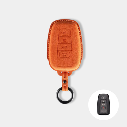 Case Suede Collection para Chave Toyota Presença (4 Botões) - Kapzy