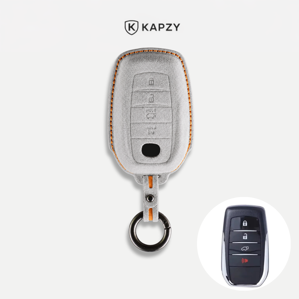Case Suede Collection para Toyota Presença (4 Botões) - Kapzy