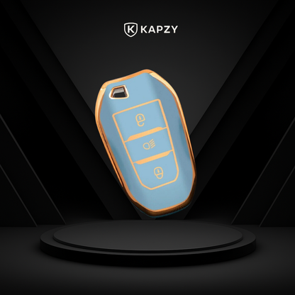 Case para Citroën Peugeot, 2008, 3008, 5008, 508, C4 (Botão de Farol) - Kapzy