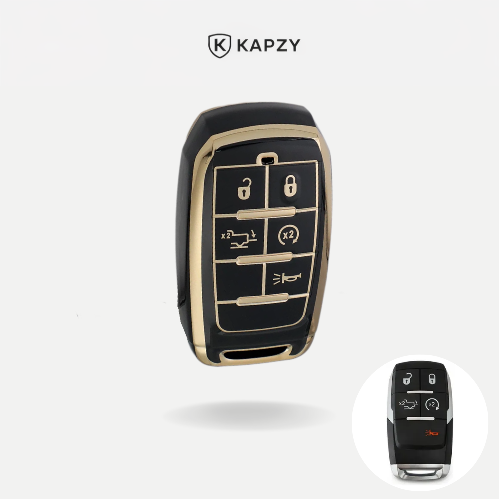 Case para Dodge Ram 5 Botões Presencial - Kapzy